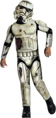 Disfraz de soldado de la muerte zombi de Star Wars de Halloween para niños Foto 1 de 2