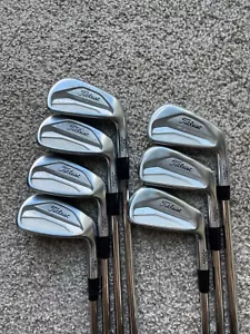 Titleist 620 Forged CB Iron Set 4-PW KBS $-Taper 130 Extra Stiff Steel -1/4" - Picture 1 of 12