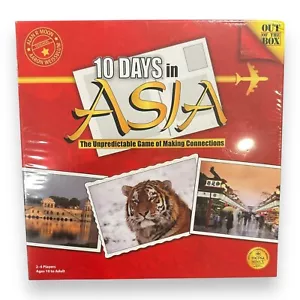 10 Days in Asia Board Game OTB 1013 Out of the Box Games Unopened Brand New - Picture 1 of 17