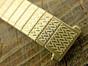 Vintage NOS Unused Kreisler Rolled Gold Plate Expansion Watch Band 13mm Ladies - Picture 1 of 3