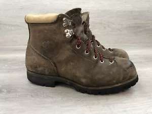 Vasque Women's Hiking Boots Brown Leather Outdoor Trail Mountaineering Vibram - Picture 1 of 13