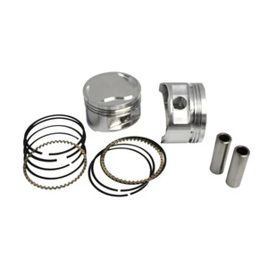 JE PISTONS JE-308423 PISTON KIT HD REVTECH +.020' ROUND PISTONE - Foto 1 di 1