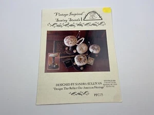 Homespun Elegance Sewing Stands I Vintage Inspire Counted Cross Stitch Pattern N - Picture 1 of 3