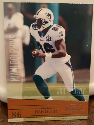 2006 PLAYOFF PRESTIGE MARTY BOOKER #82 MIAMI DOLPHINS  - Image 1 of 2