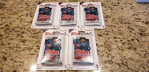 (5x) 2023 Topps Series 1 blister sigillato in fabbrica Meijer viola parallelo - Foto 1 di 2