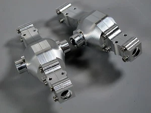 Tamiya R/C 1/14 Rear Aluminum Axles Diff Housing Cover King Knight Grand Hauler - Picture 1 of 7