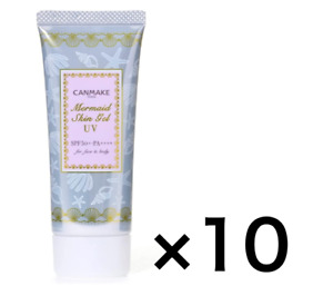 CANMAKE Tokyo Meerjungfrau Skin Gel UV01 Sonnencreme LSF50+ PA++++ 40g Japan 10er Set