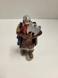 2001 Burger King Herr der Ringe 3,5 Zoll große Gimli der Zwerg Statue Figur - Bild 1 von 5