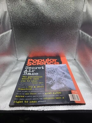 POPULAR SCIENCE: SECRET AIR BASE THE GOVERNMENT DOESN'T WANT YOU TO KNOW MAR 94 - Image 1 of 4