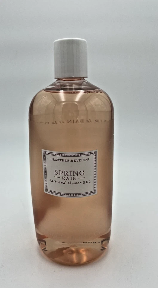 Crabtree & Evelyn Bath and Shower GEL 16.9 FL Oz 500 Ml Spring Rain