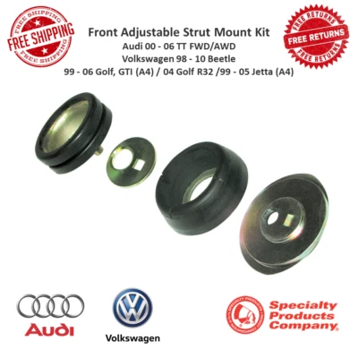 SPC 81340 Delantero 1 Grado Kit de montaje de puntal ajustable para Audi TT y VW Golf, Jetta, Beetle Foto 1 de 4