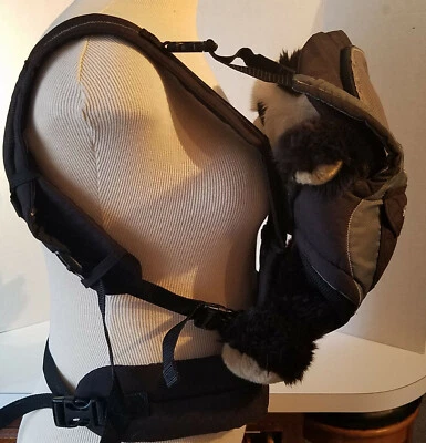 Portabebés Snugli Evenflo 7-26 libras, paquete estilo transporte inverso delantero trasero Foto 1 de 4