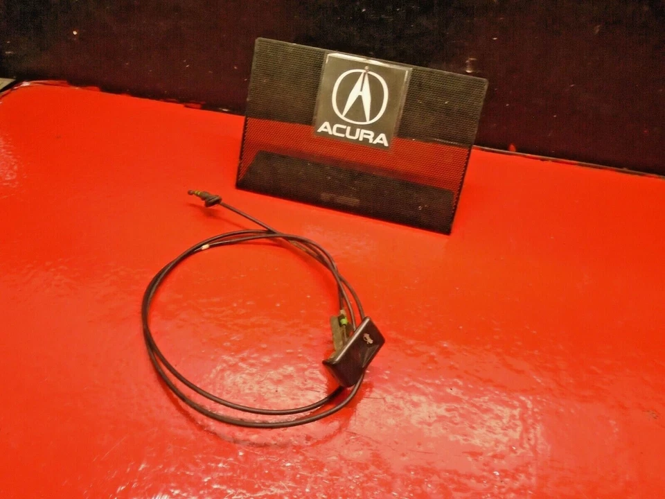 94-01 ACURA INTEGRA CAPÓ CAPÓ PALANCA DE LIBERACIÓN TIRADOR MANGO CABLE LÍNEA DE CABLE OEM Foto 1 de 3