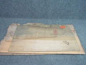 1956 Lincoln Rear Quarter Window Double Laminated Glass - NORS - Picture 1 of 10