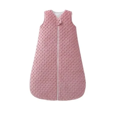 Saco de dormir de invierno ZIGJOY bebé 2,5 TOG saco de dormir bebé con cremallera de felpa de 2 vías Foto 1 de 4