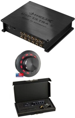 HELIX DSP ULTRA S High-Res 12-Ch DSP + CONDUCTOR Remote + BT HD Bluetooth Stream - Image 1 of 4