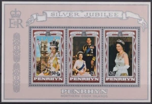 F-EX58812 PENRHYN MNH 1977 FAMILIA REAL JUBILEO DE PLATA. - Imagen 1 de 2