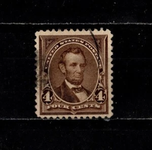 GTSTAMPS US Sc #269 gebraucht 1895 sehr schöne Zentrierung - leichter Stempel - Bild 1 von 1