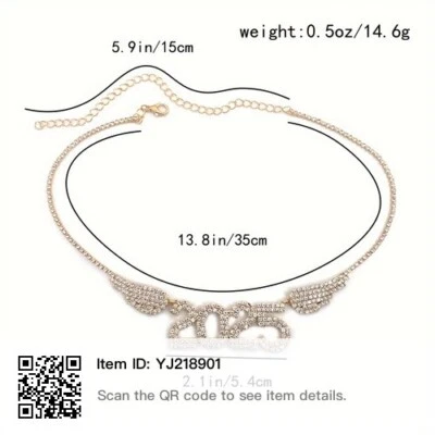 COLLAR COLGANTE DORADO ALAS ANGULARES 2025 - LUJOSO Y SENCILLO Foto 1 de 3