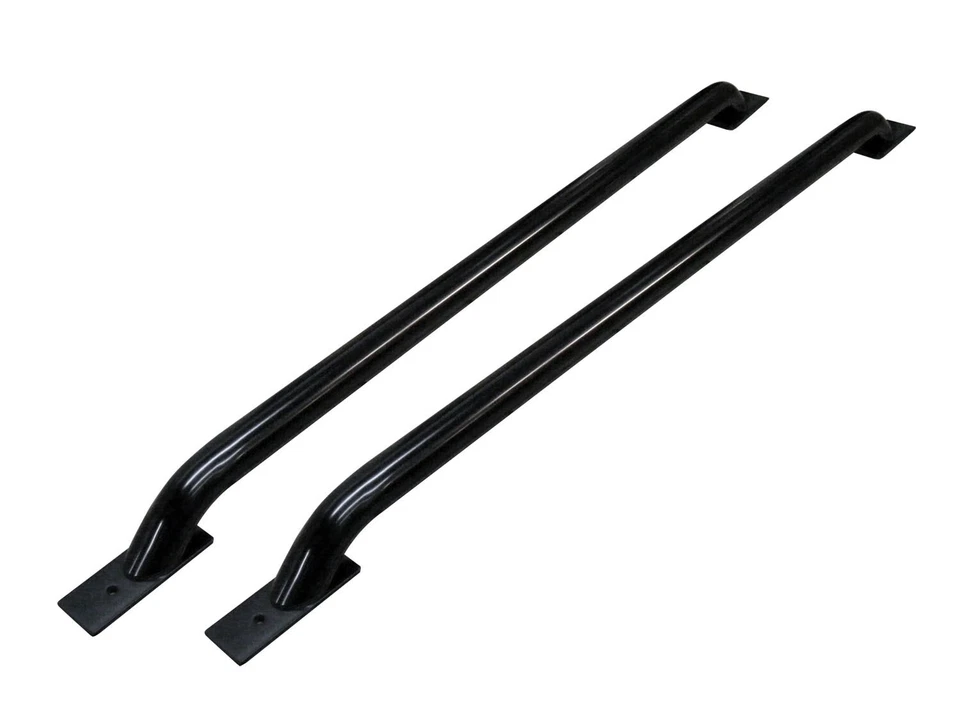 Go Rhino 8128B Stake Pocket Bed Rails For 6.4' 6.5' Beds Black Powdercoat Foto 1 de 2