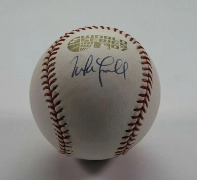 Бейсбольный мяч с автографом Майка Лоуэлла! AMCo! 15241 - Изображение 1 из 2