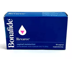 Bonafide Revaree Vaginal Moisturizer 10 Suppositories EXP. 2026 NEW - Picture 1 of 1