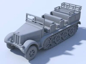 Blitzkrieg Miniaturen WWII Sd.Kfz. 7 Mover 1/56 28mm Bolt Action BMSDKFZ7 - Bild 1 von 7