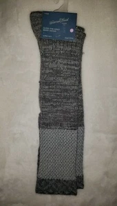Calcetines hasta la rodilla Universal Thread gris súper suaves 1 par talla única  - Imagen 1 de 3