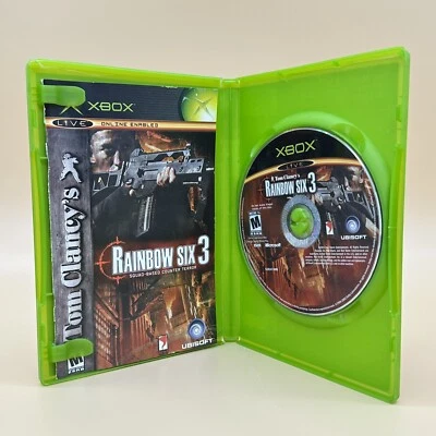 Tom Clancy's Rainbow Six 3 Game Original Xbox 2003 CIB w/Manual GUC SHIPS FAST - Image 1 of 4
