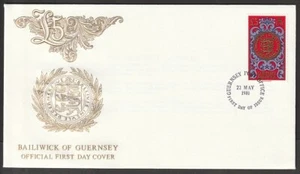 GUERNSEY 1981 DEFINITIVO £5 ALTO VALOR SG198 EN FDC - Imagen 1 de 1