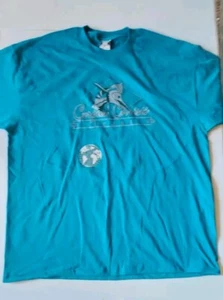 Vtg Corpus Christi T Shirt Mens X-Large Marlin Fishing Shirt - Picture 1 of 7