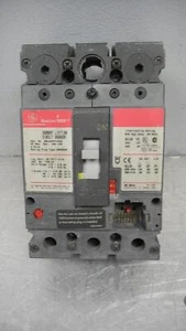 G.E. SELA24AT0060 CIRCUIT BREAKER 60A 480VAC 2P NO RATING PLUG TAKEOUT - Picture 1 of 3