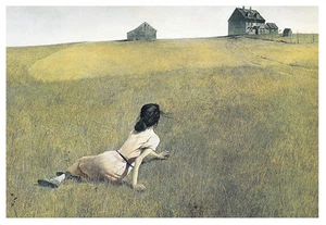 Póster de mujer en el campo con estampado artístico de Christina's World por Andrew Wyeth 11x14 - Imagen 1 de 1