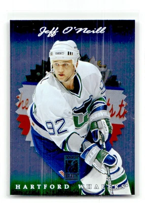1996-97 Donruss Elite - Jeff O'Neill #39 NHL HOCKEY - Image 1 of 2