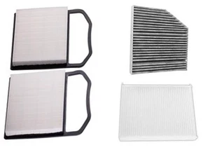 Kit de filtro de aire de motor y filtro de cabina para Mercedes Benz C43 AMG 2017 2018 2023 - Imagen 1 de 6