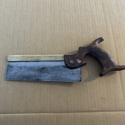 Vintage tenon saw. British made 8” 14tpi - Image 1 of 4