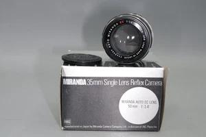 Miranda EC 50mm F/1.4 Lens – Bayonet Mount – Boxed – Fast Prime – Excell - Picture 1 of 5