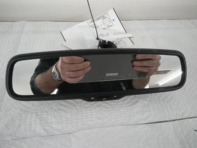 04 05 06 07 08 2009-13 Acura TSX Interior Rear View Mirror in Black (Textured). - Image 1 of 4