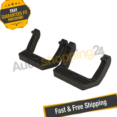 CARR 111141 LD 14" Black Aluminum Truck Steps for 2007-2018 Jeep Wrangler JK Foto 1 de 4