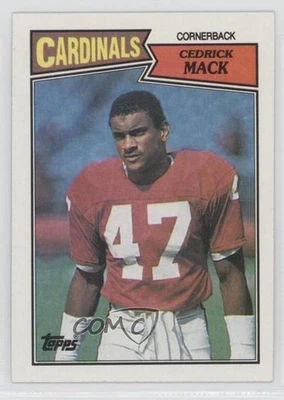 1987 Topps Cedrick Mack #338 Rookie RC - Image 1 of 2