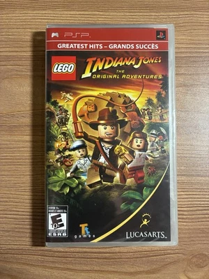 LEGO Indiana Jones: The Original Adventure Sony PlayStation Portable PSP NEW - Image 1 of 2