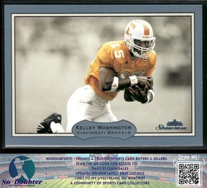 2003 Fleer Showcase #137 Kelley Washington SN /750 RC Cincinnati Bengals 6.2C - Picture 1 of 2