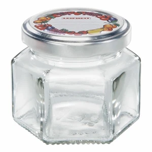 Leifheit Hexagonal Jar Preserving Jar Marmalade Glass Jam Jar Pot 47 ml 03208 - Picture 1 of 1