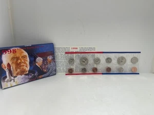 1998 US Mint Uncirculated Set P&D 10 coins - Picture 1 of 3