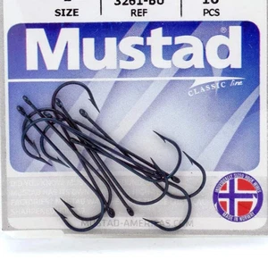 Gancho Mustad Aberdeen azul 10ct talla 6 (ahorra en 2 paquetes) - Imagen 1 de 2