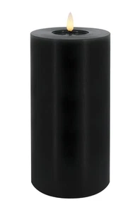 Wholesa Stumpenkerze LED WINTER DH 10x20 cm schwarz - Bild 1 von 1