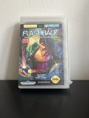 flashback the quest for identity - sega genesis - authentic and working - no box - Image 1 of 4