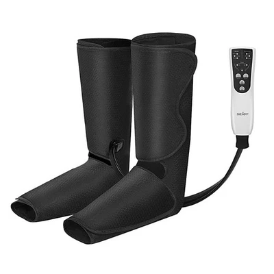 Masajeador de Piernas para Circulación, Compresión de Aire Masajeador de Pie de Pantorrilla Rodilla con Calor Foto 1 de 4