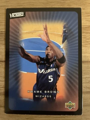 2003-04 Upper Deck Victory Kwame Brown Washington Wizards #99 - Image 1 of 2