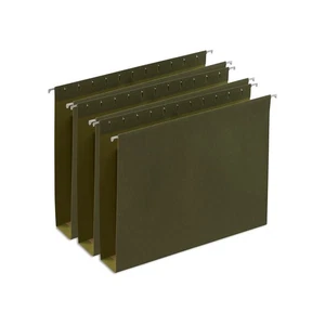 MyOfficeInnovations Hanging File Folders 2" Expansion Letter Size Standard Green - Picture 1 of 5
